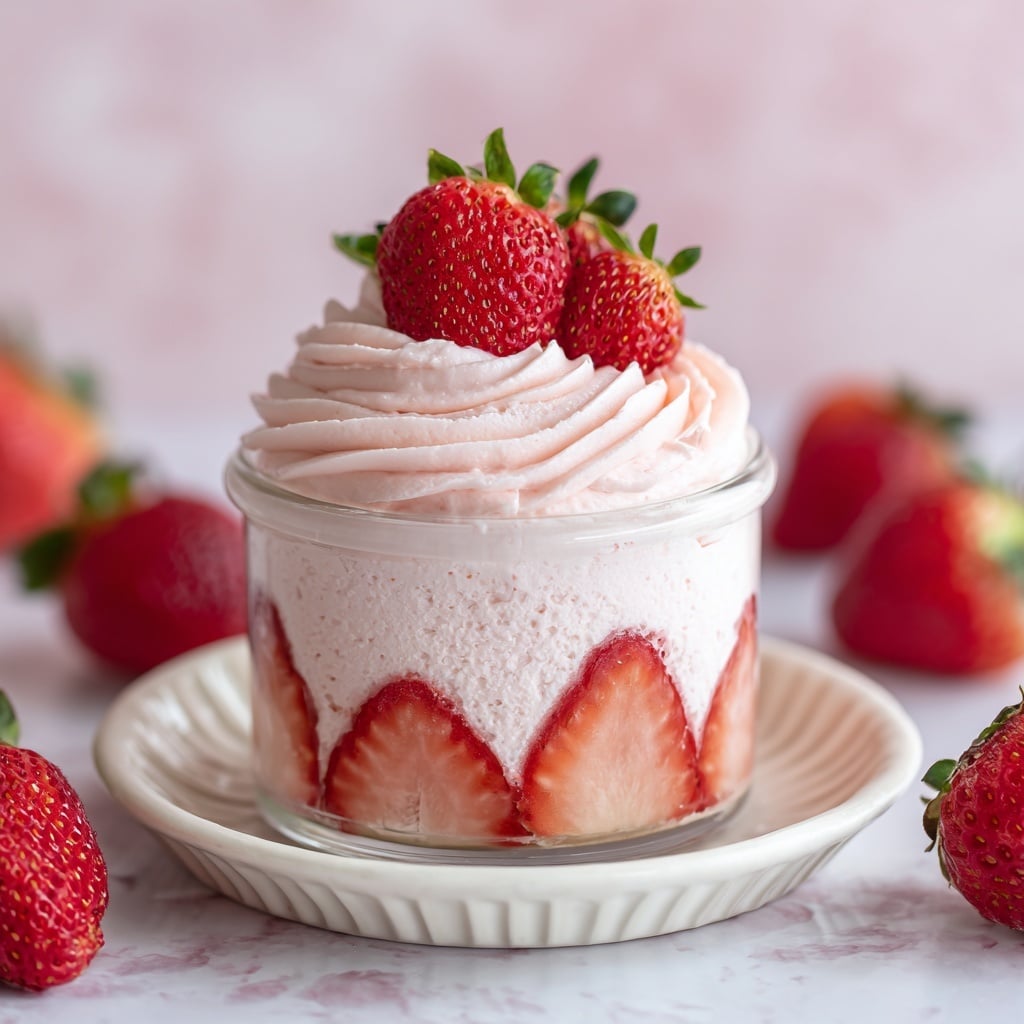 Strawberry Mousse Recipe - Recipe Image