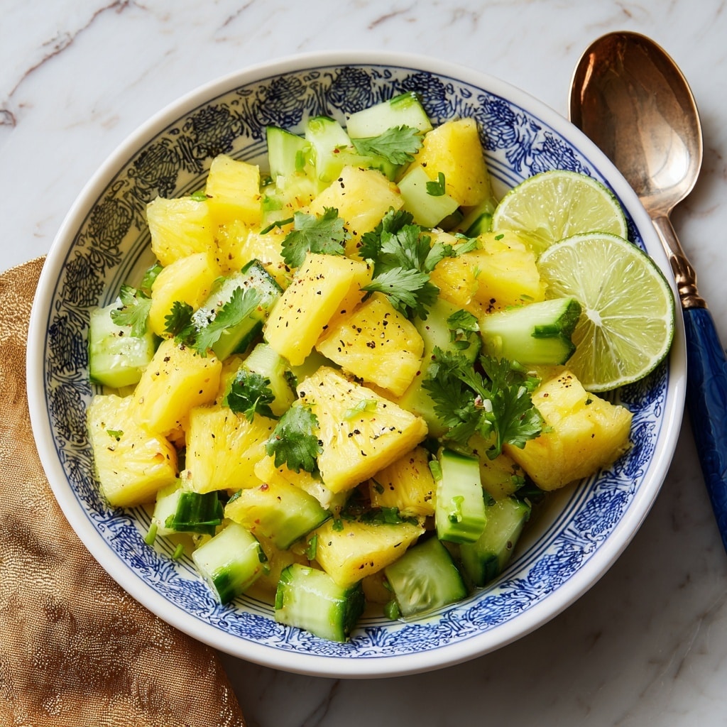 Pineapple Cucumber Salad Recipe - Recipe Image