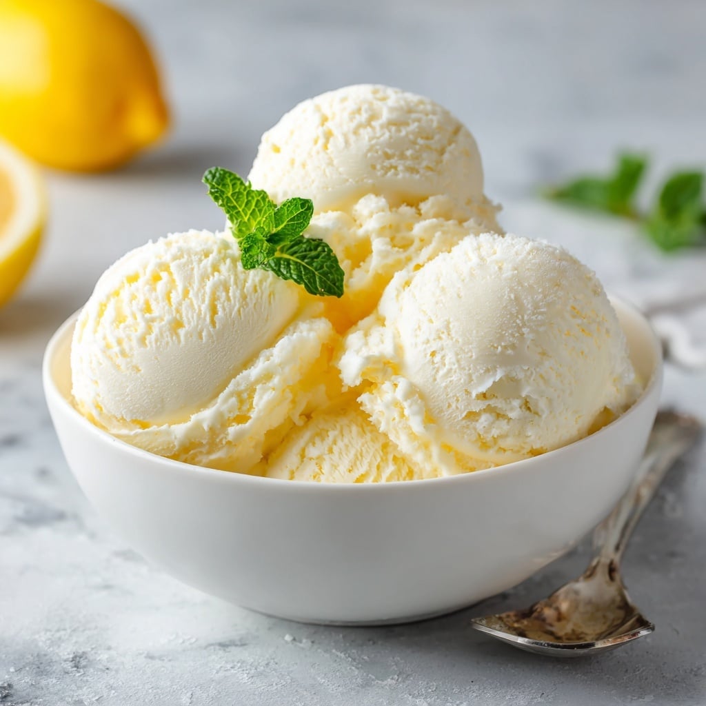 Lemon Sorbet Recipe - Recipe Image