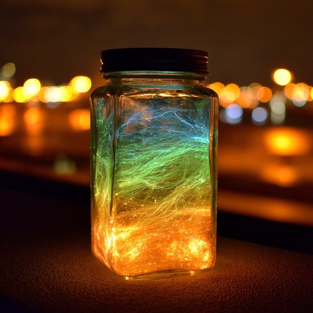 Glowing Fireworks in a Jar Recipe - Recipe Image