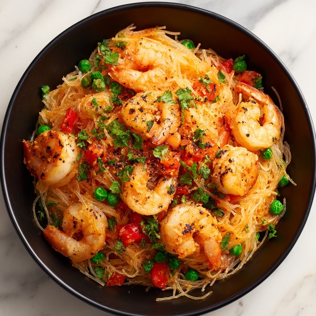 Creamy Garlic Shrimp Pasta Recipe - Recipe Image