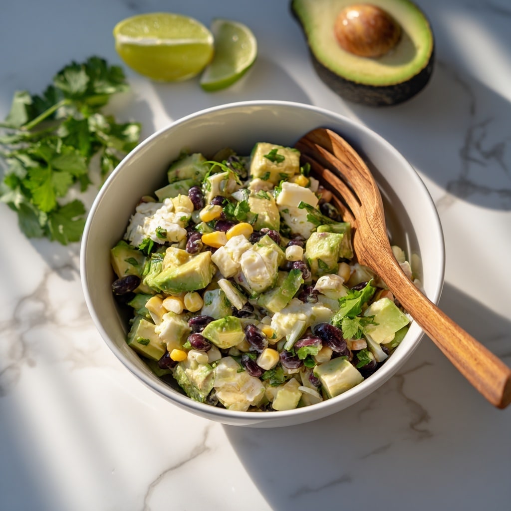 Black Bean Quinoa Bowl with Guacamole and Veggies Recipe - Recipe Image