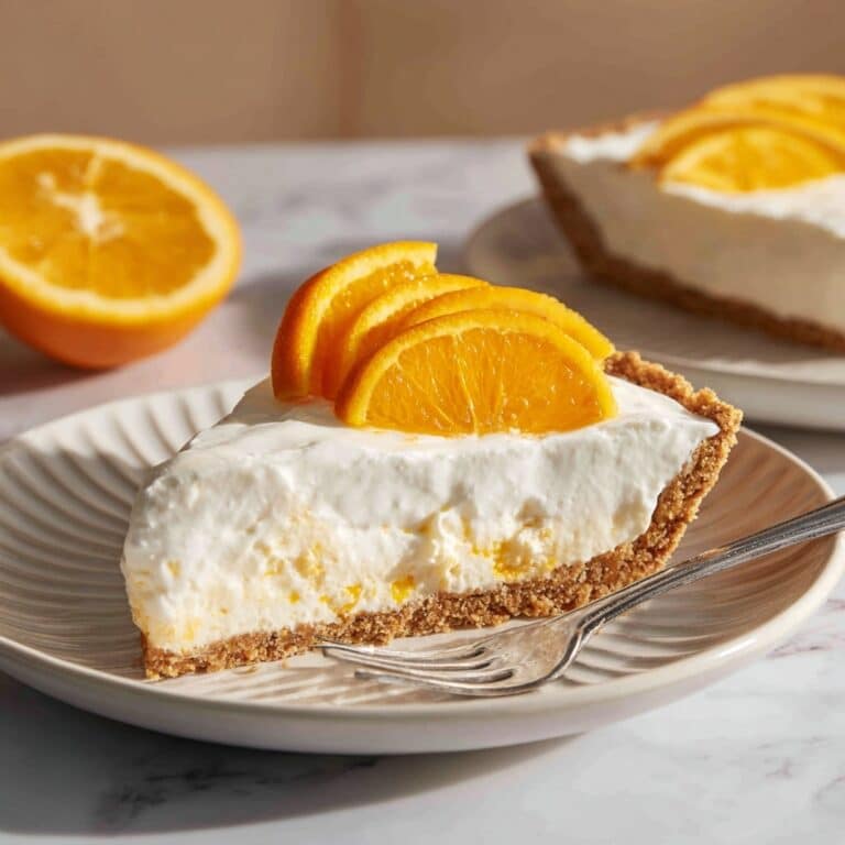 No-Bake Orange Creamsicle Cheesecake Recipe