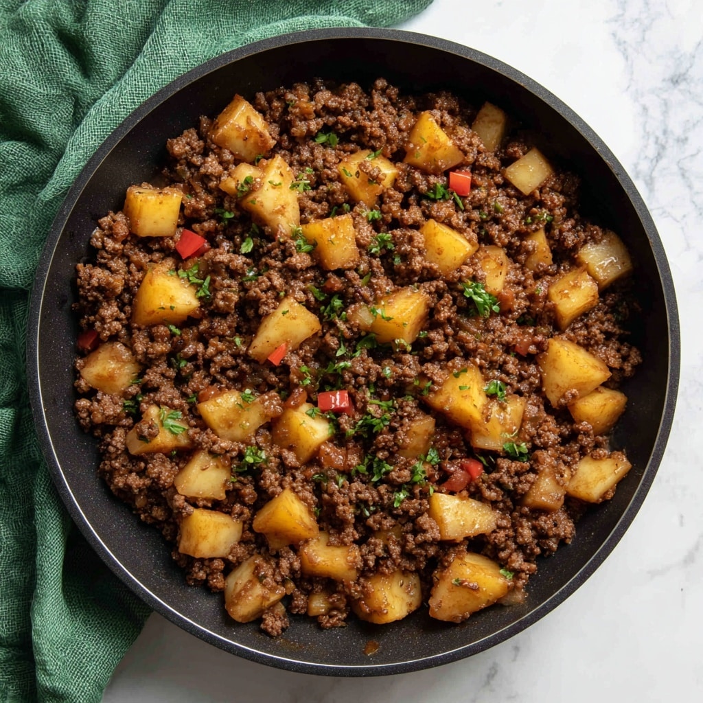 Picadillo con Papa Recipe - Recipe Image