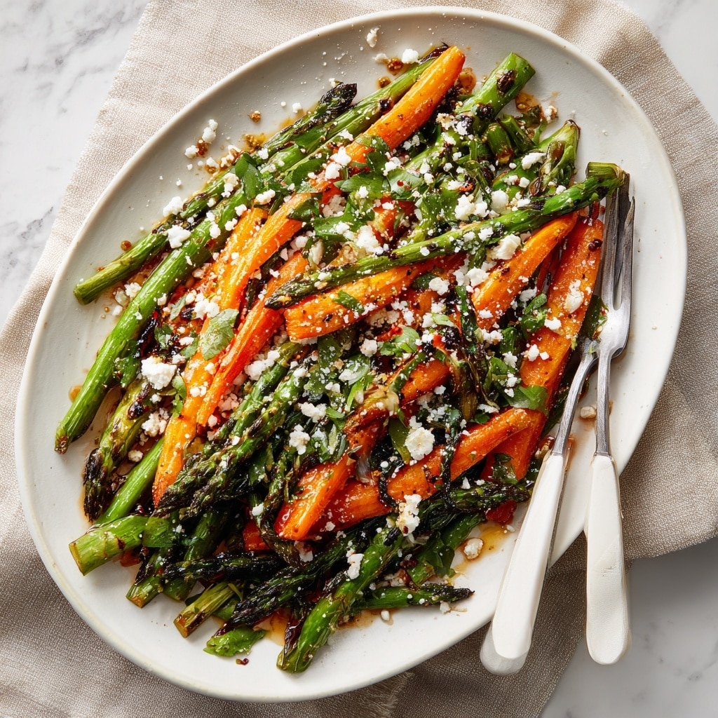 Roasted Asparagus and Carrots Recipe - Recipe Image