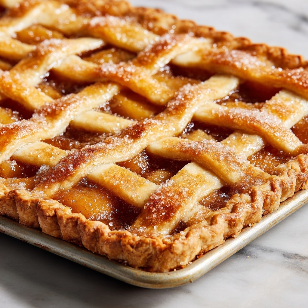 Apple Slab Pie Recipe - Recipe Image