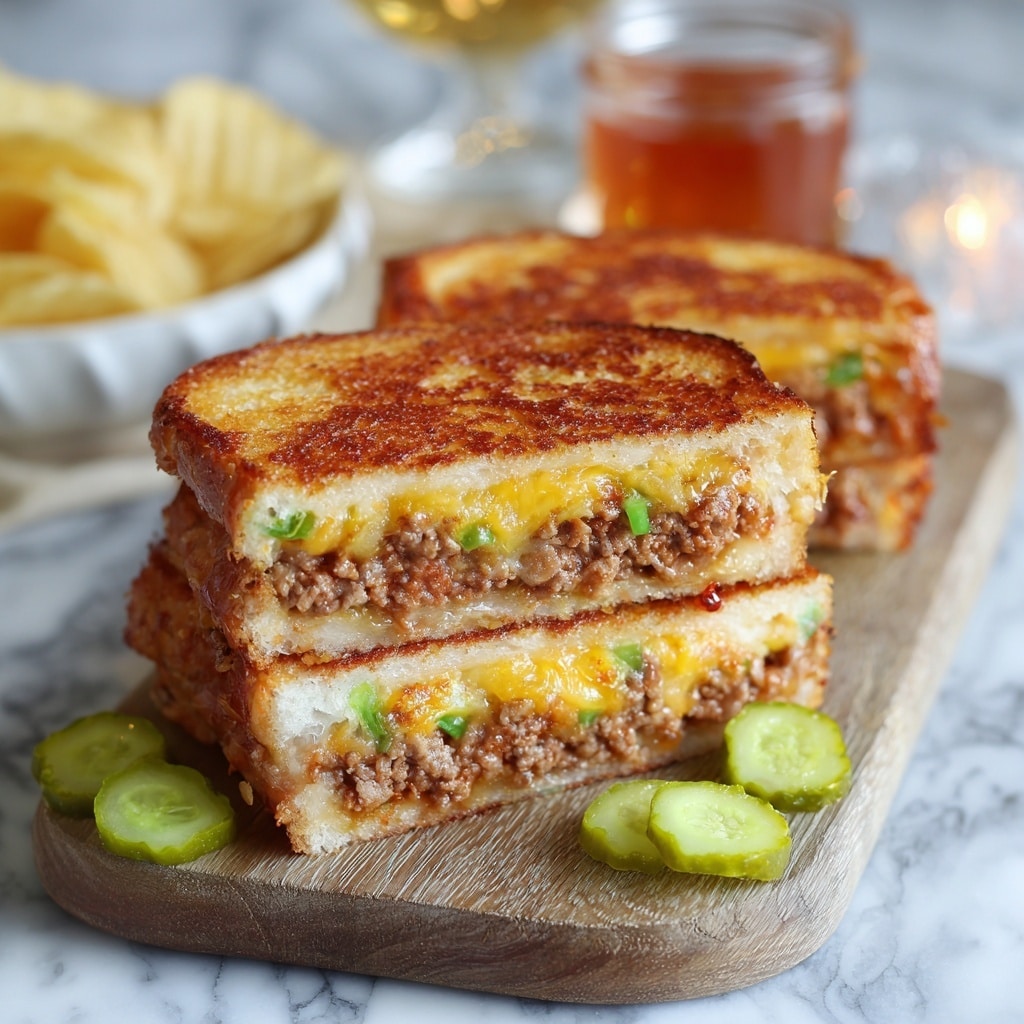 Crunchy Cheeseburger Wrap Recipe - Recipe Image