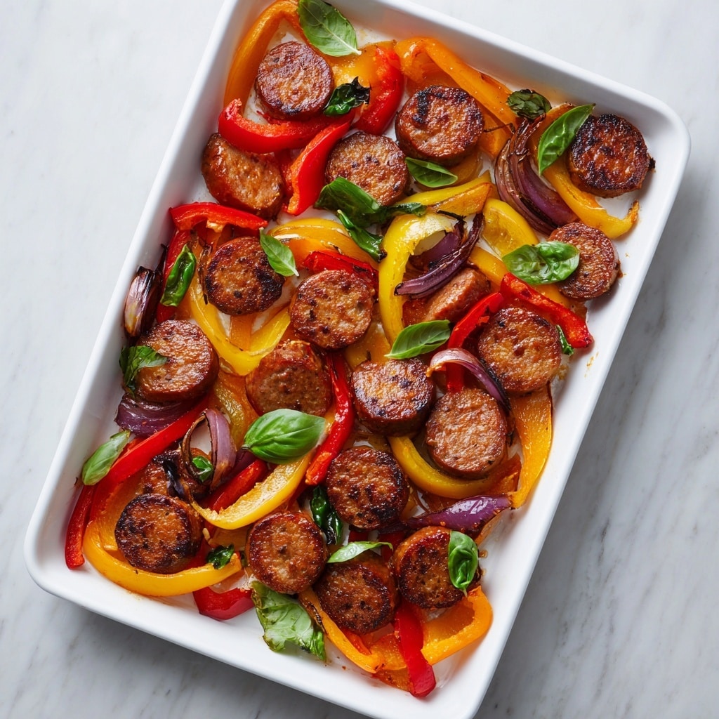 Sausage and Peppers Roast Recipe - Recipe Image