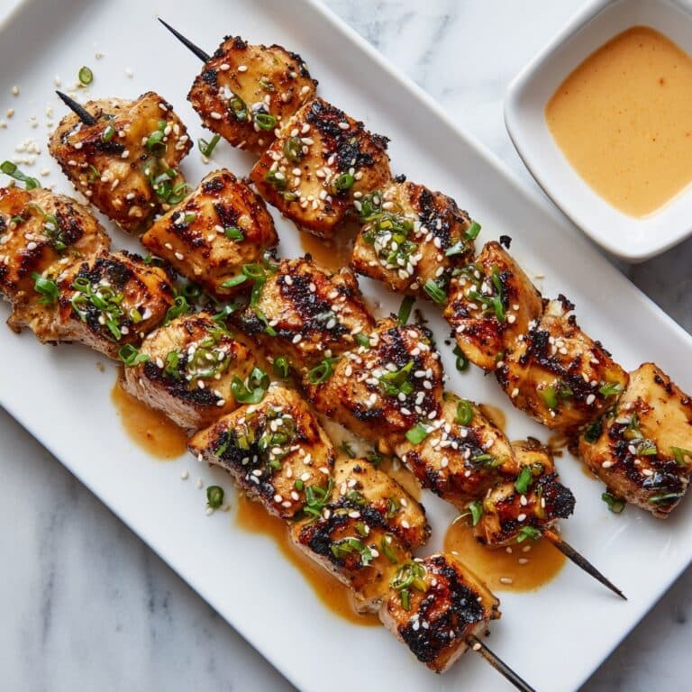 Bang Bang Chicken Skewers Recipe