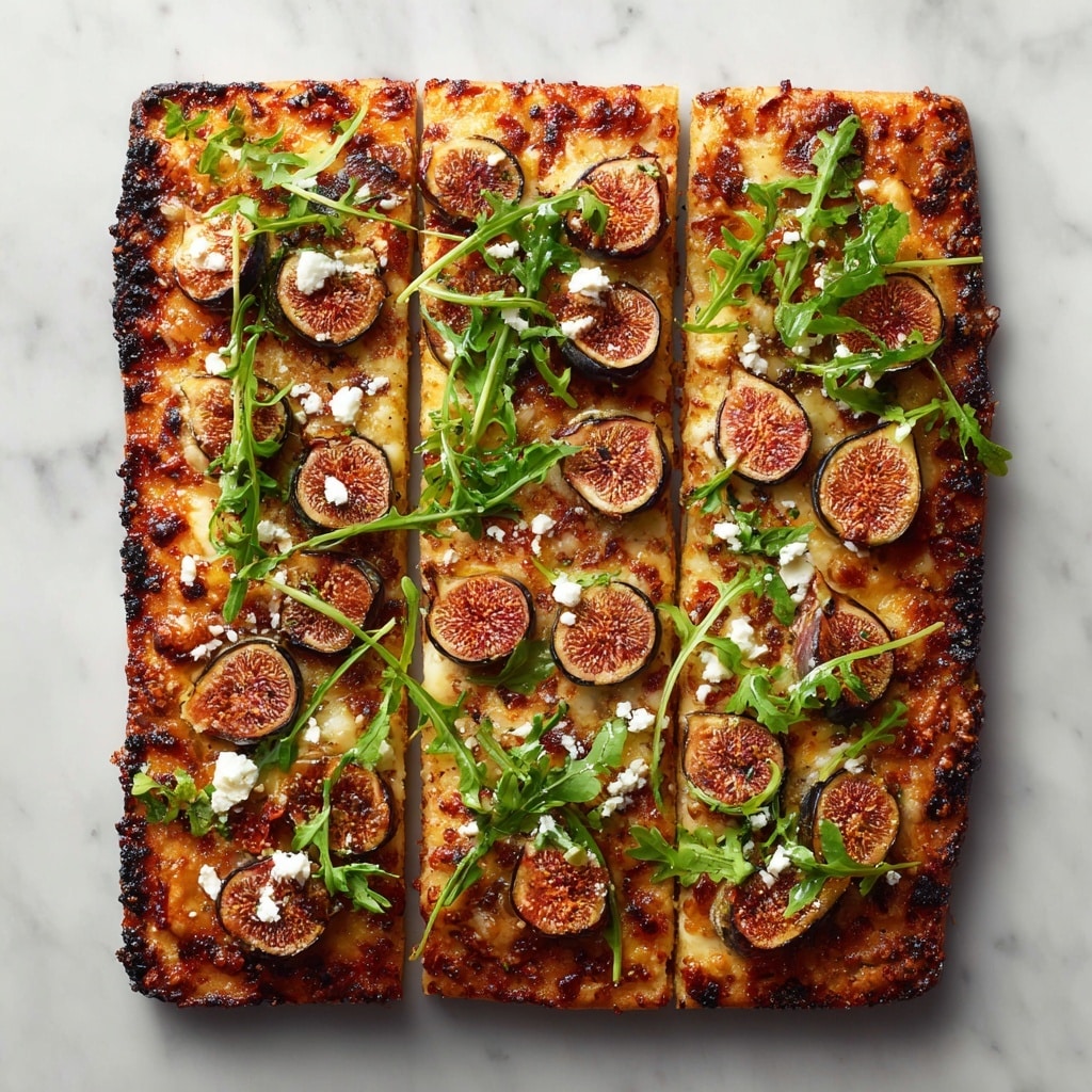 Fig and Goat Cheese Flatbread Recipe - Recipe Image