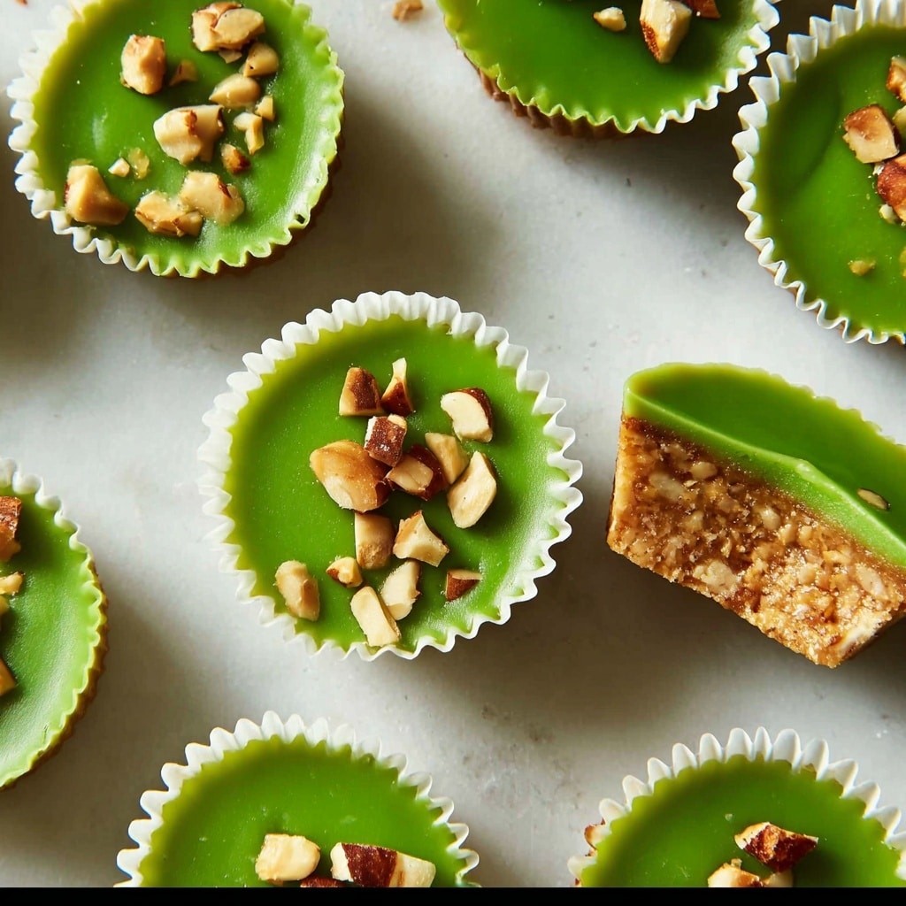 Matcha Coconut Almond Butter Cups Recipe - Recipe Image