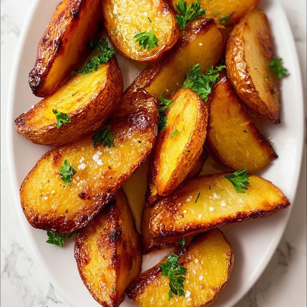 Crispy Rosemary Garlic Yukon Gold Potatoes Recipe - Recipe Image