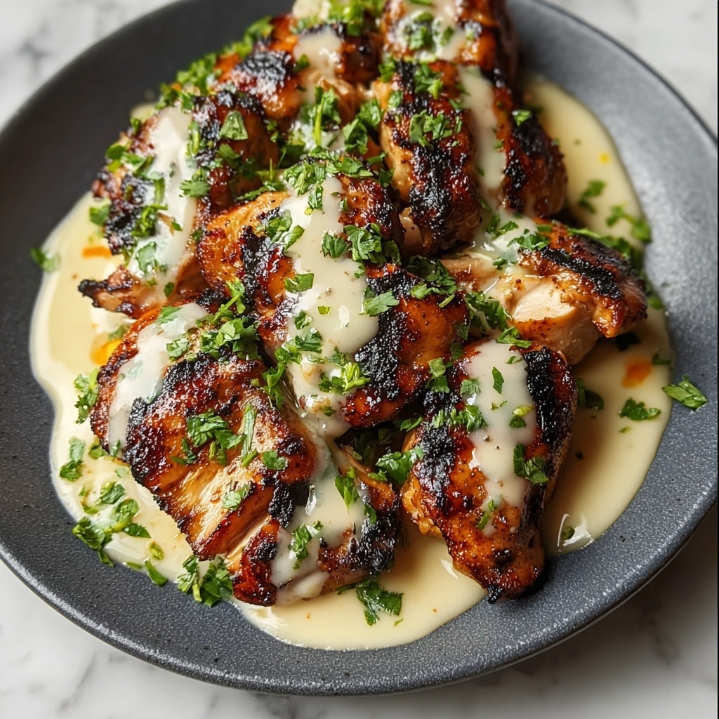 Chicken Shawarma with Creamy Garlic Sauce Recipe - Recipe Image