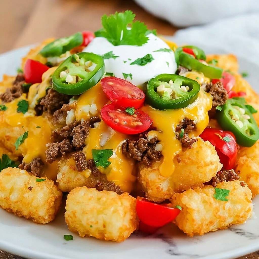 Tachos – Tater Tot Nachos Recipe - Recipe Image