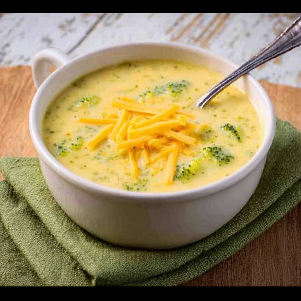 Panera’s Broccoli Cheddar Soup Recipe - Recipe Image