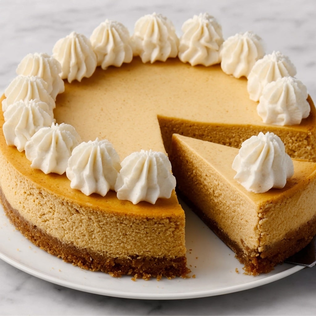 Pumpkin Cheesecake Recipe - Recipe Image