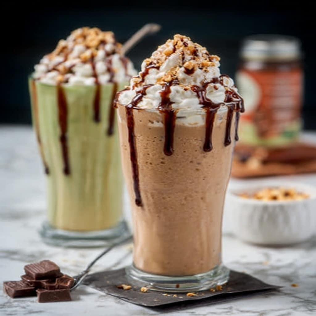 Toffee Coffee Frappe Recipe - Recipe Image