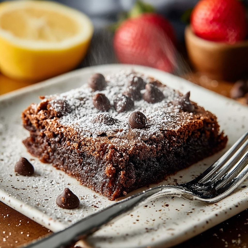 Greek Yogurt Brownies: The Ultimate Healthy & Delicious Recipe - Recipe Image