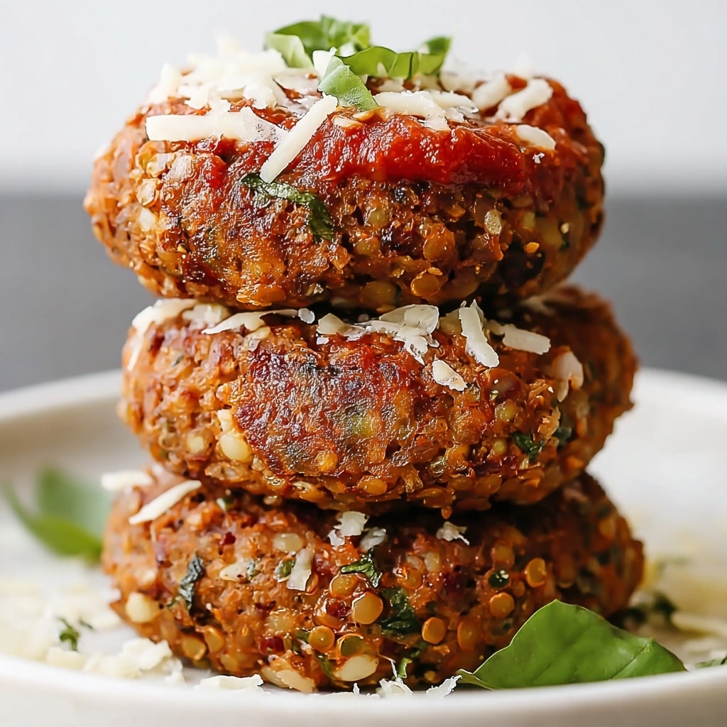 Easy Vegetarian Lentil Meatballs Recipe - Recipe Image