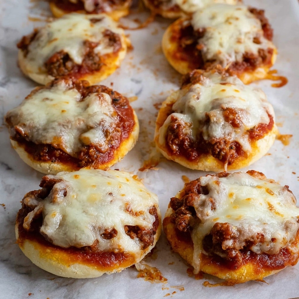 Pizza Burgers Recipe - Recipe Image