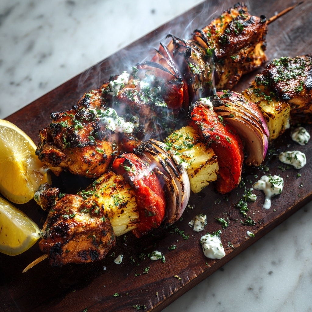 Grilled Chicken Souvlaki Recipe - Recipe Image