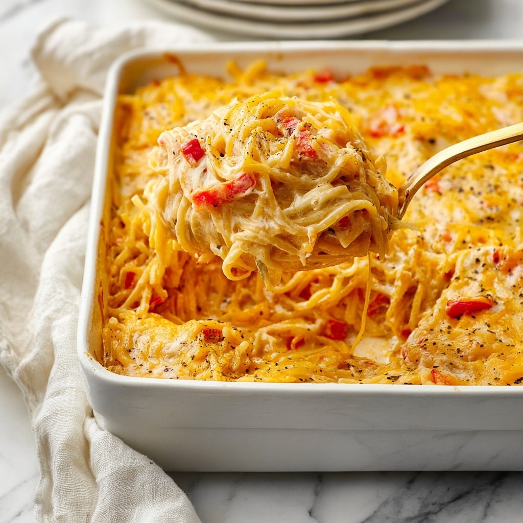 Chicken Spaghetti Casserole Recipe - Recipe Image
