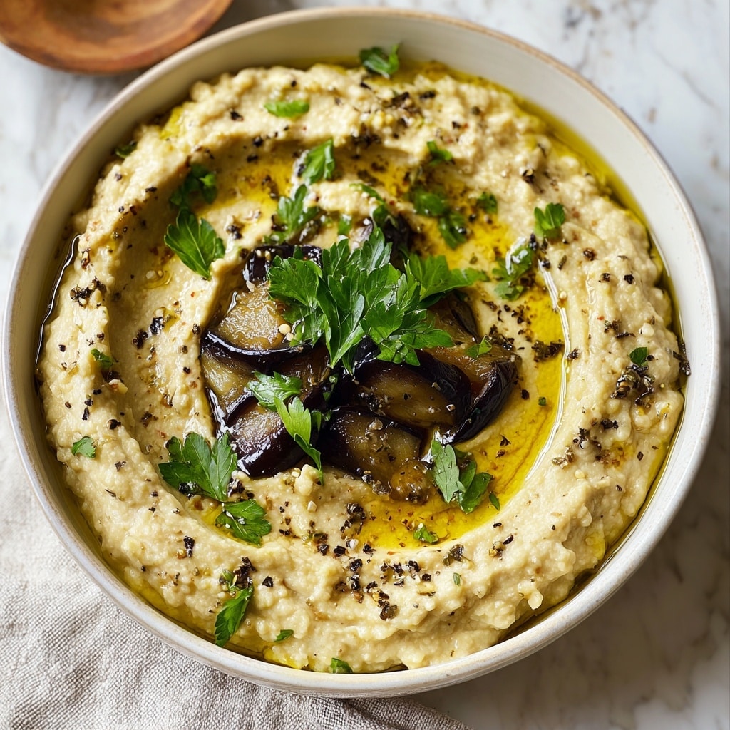 Melitzanosalata (Greek Eggplant Dip) Recipe - Recipe Image