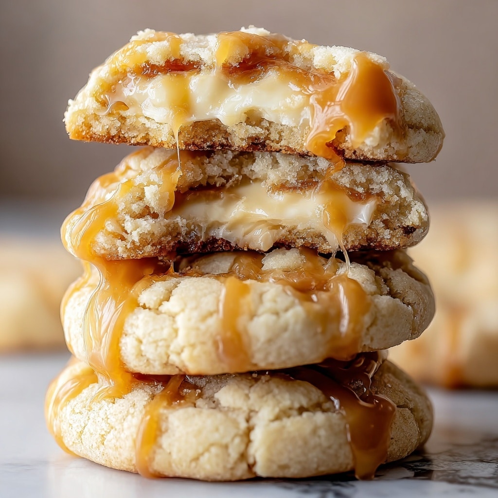 Caramel Cheesecake Cookies Recipe - Recipe Image