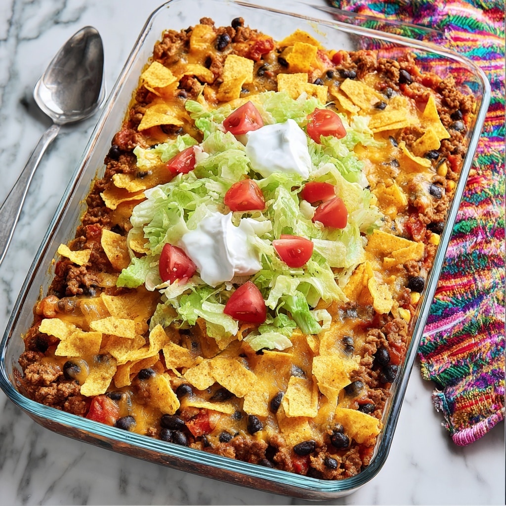 Walking Taco Casserole Recipe - Recipe Image