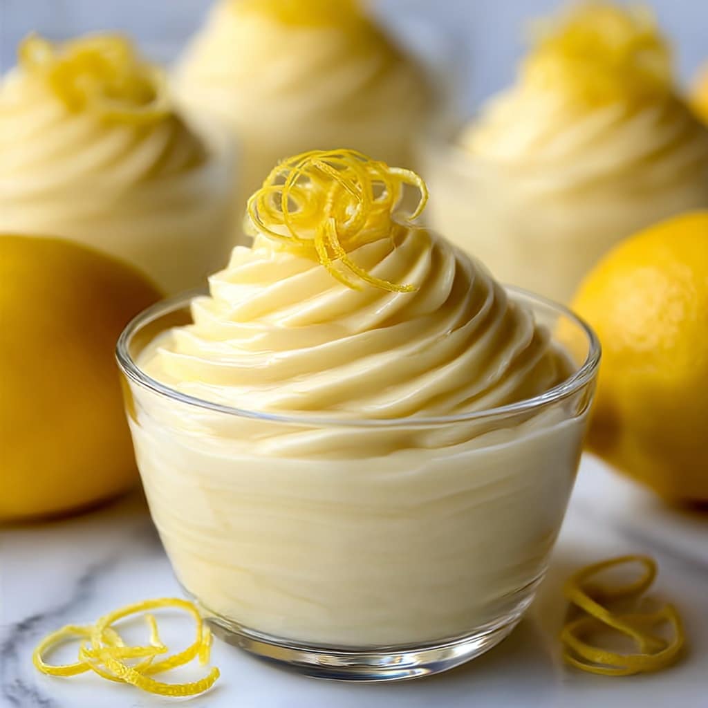 Creamy Lemon Mousse Recipe - Recipe Image