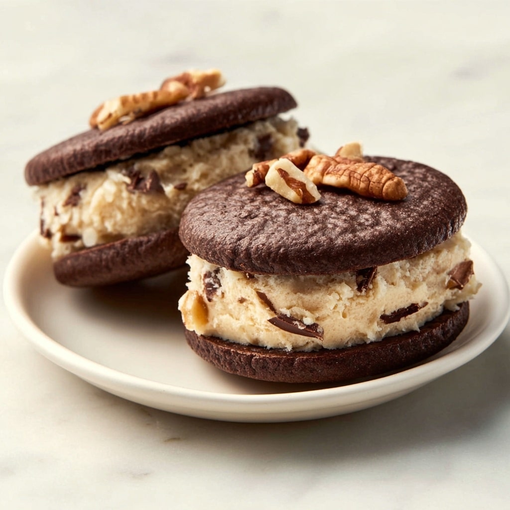 German Chocolate Whoopie Pies Recipe - Recipe Image