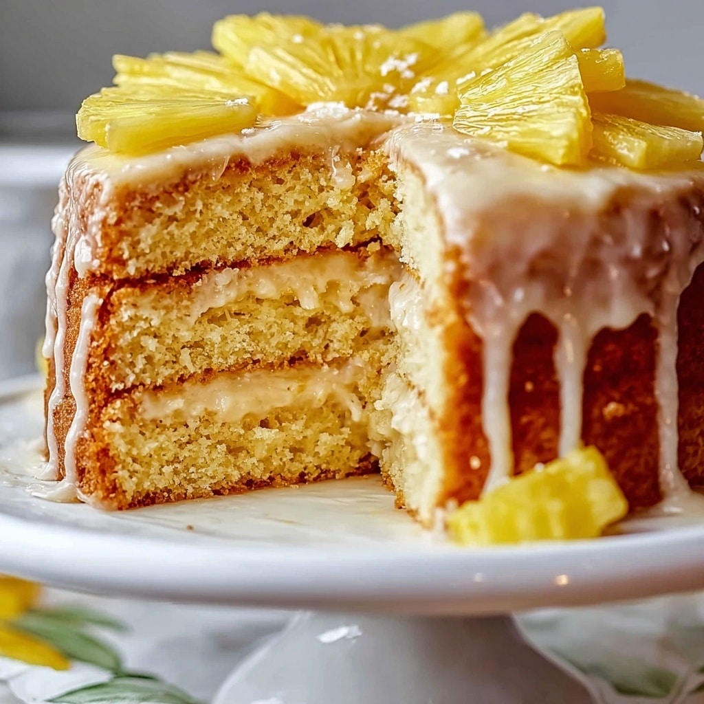Pineapple Heaven Cake Recipe - Recipe Image