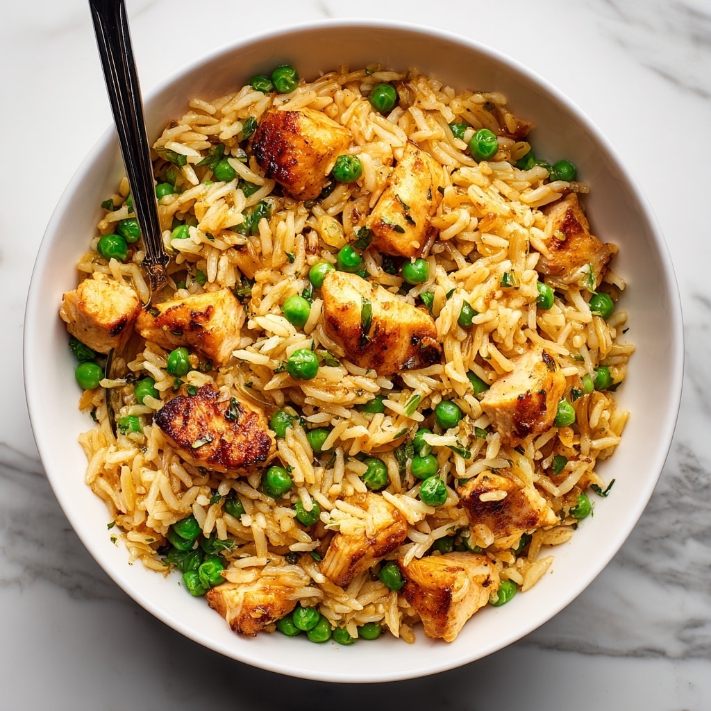 Sticky Garlic Chicken Fried Rice Recipe - Recipe Image