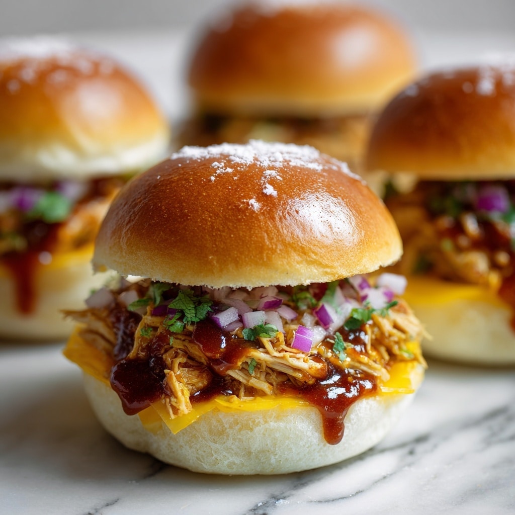 BBQ Chicken Sliders: The Ultimate Guide to Delicious Mini Burgers Recipe - Recipe Image