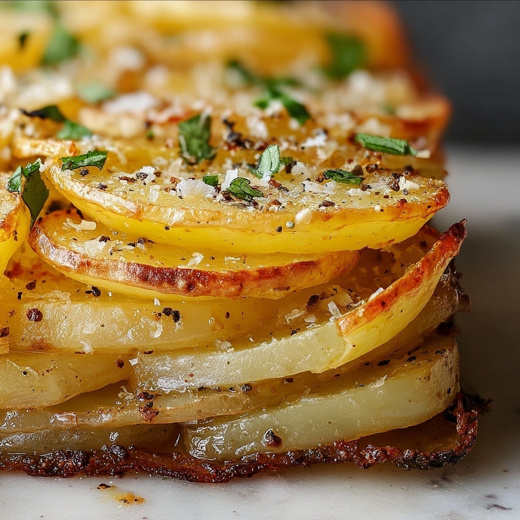 Air Fryer Sliced Potatoes Recipe - Recipe Image