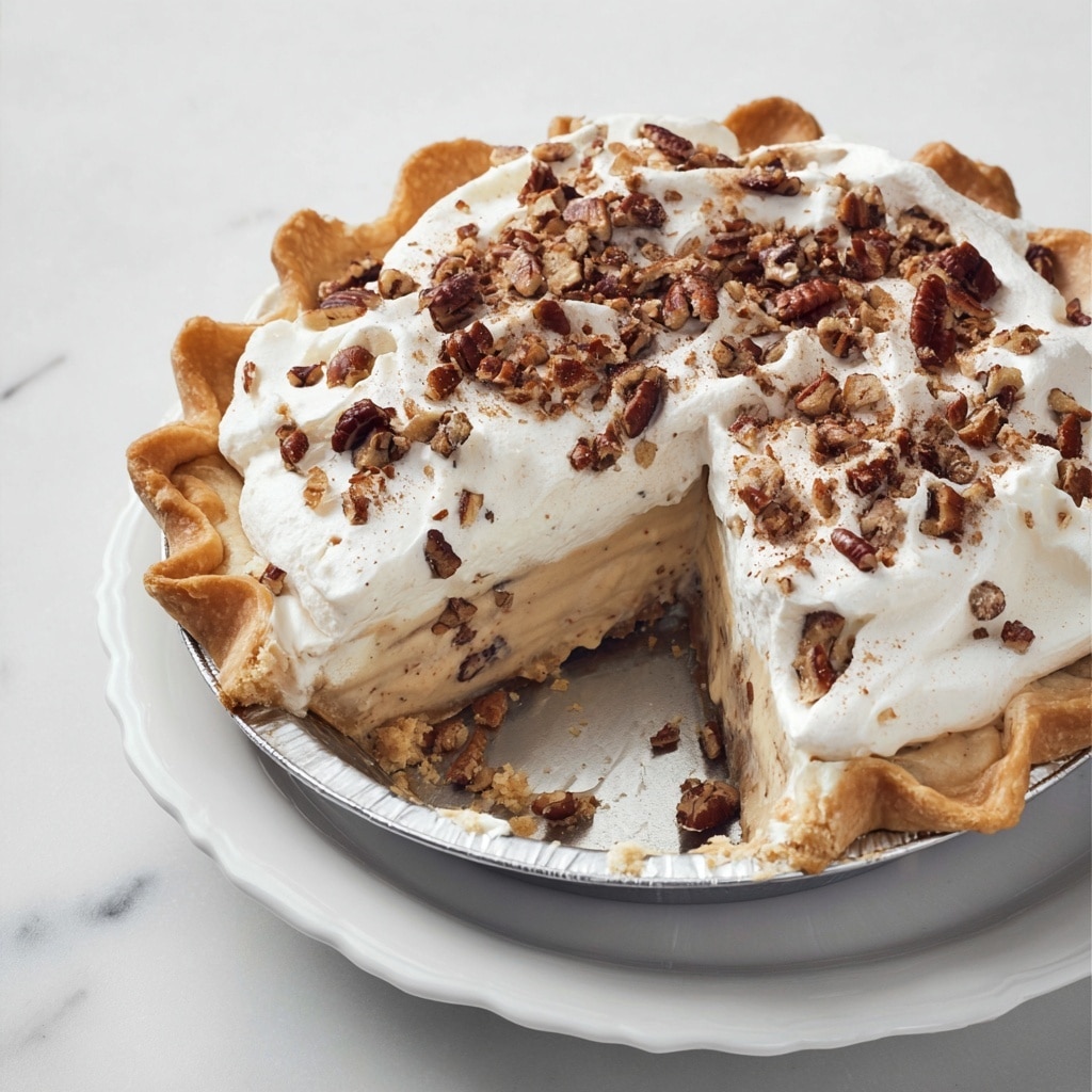 Pecan Cream Pie Recipe - Recipe Image
