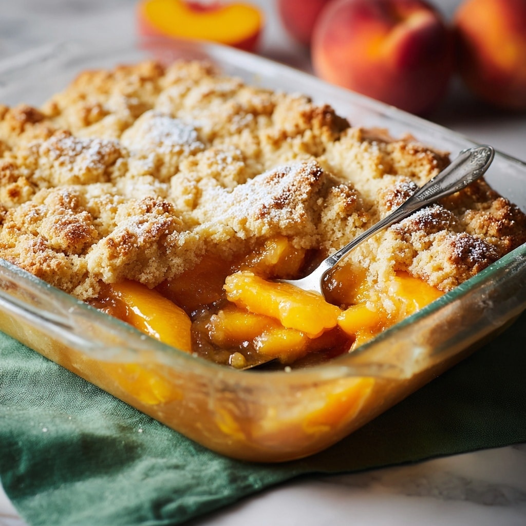 Fresh Peach Cobbler Recipe - Recipe Image
