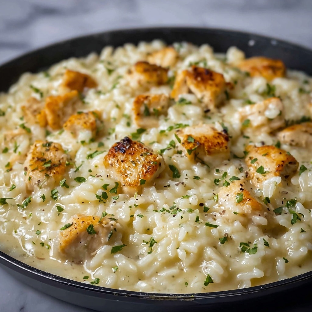 Creamy Parmesan One Pot Chicken and Rice Recipe - Recipe Image