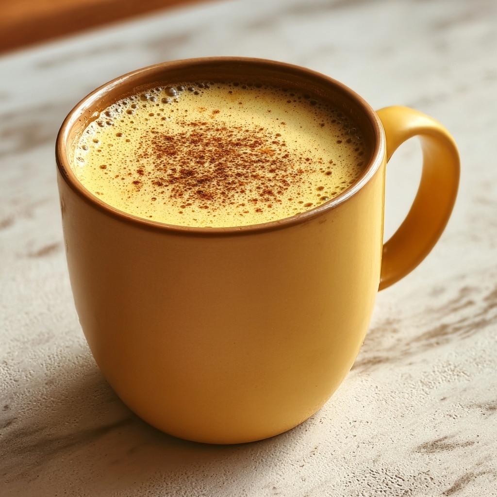 Golden Glow Turmeric Latte Bliss Recipe - Recipe Image