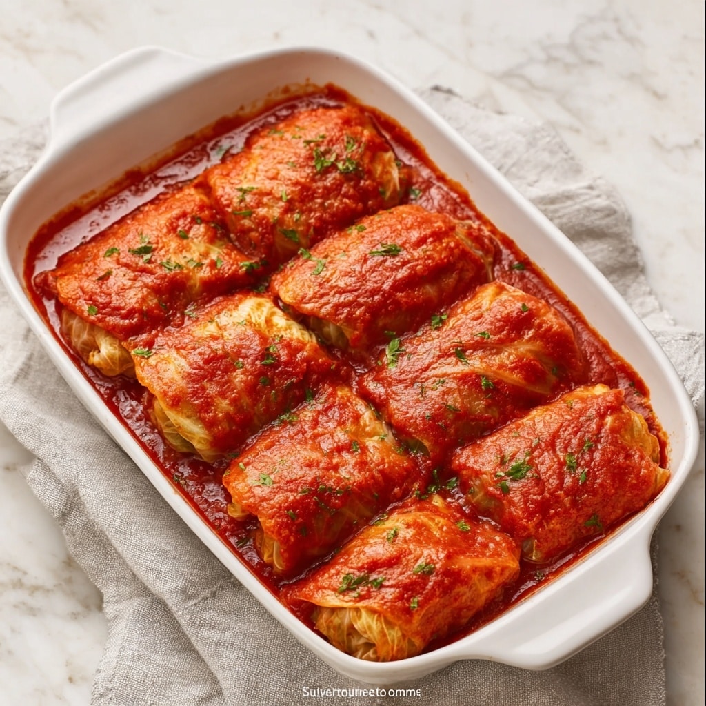 Stuffed Cabbage Roll Casserole Recipe - Recipe Image