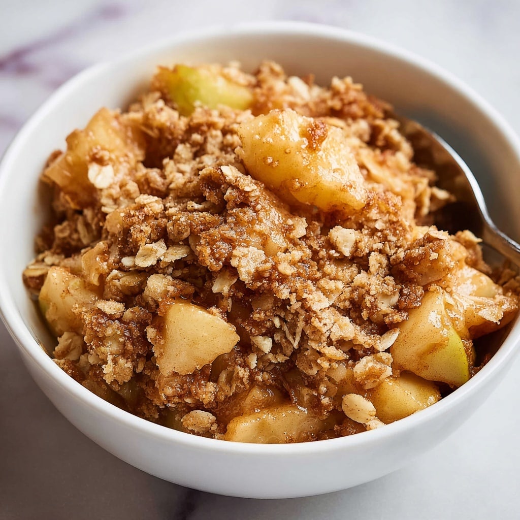Old-Fashioned Apple Crisp Recipe
