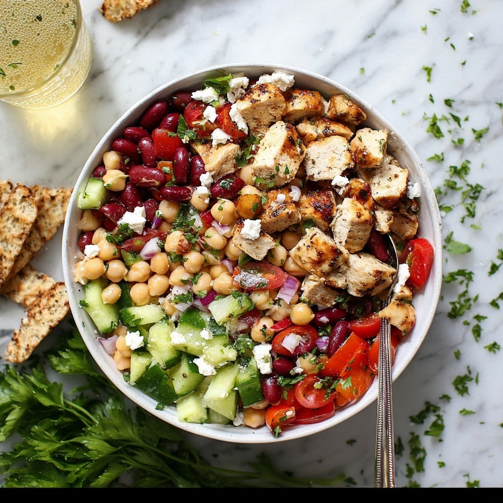 Dense Bean Chicken Salad Recipe