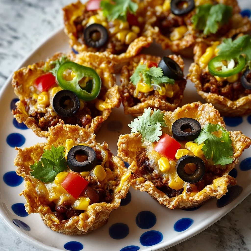 Spicy Mexican Taco Cupcakes Recipe