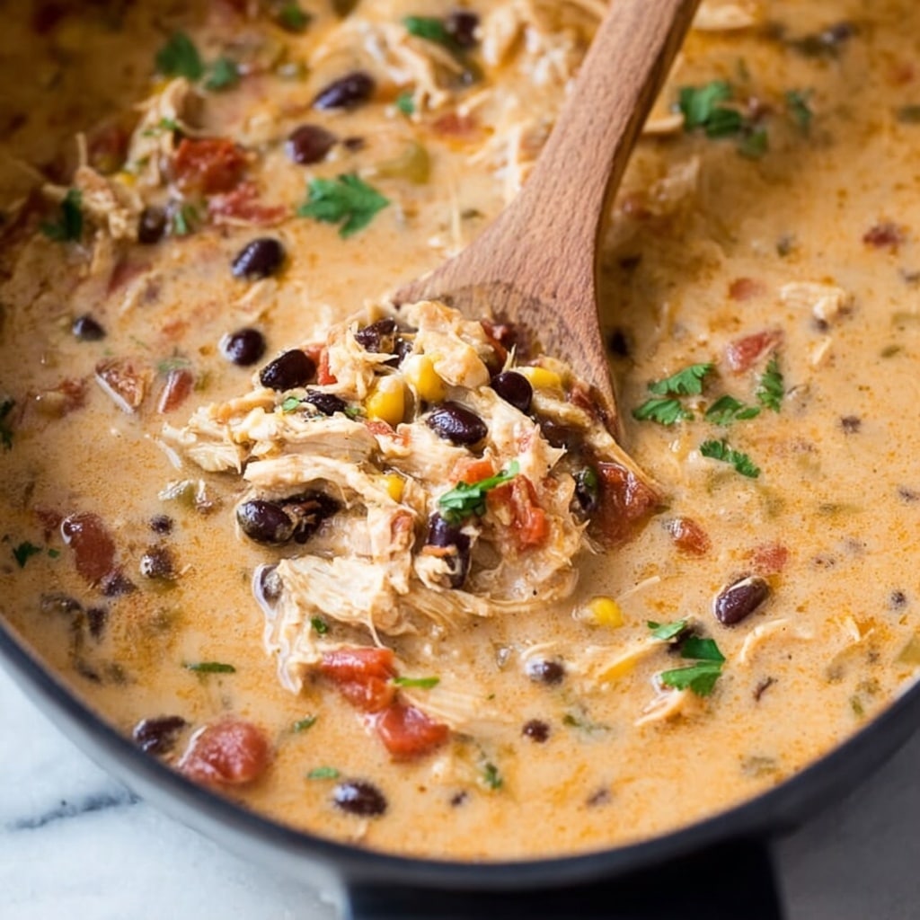 Slow Cooker Cream Cheese Crack Chicken Chili Recipe