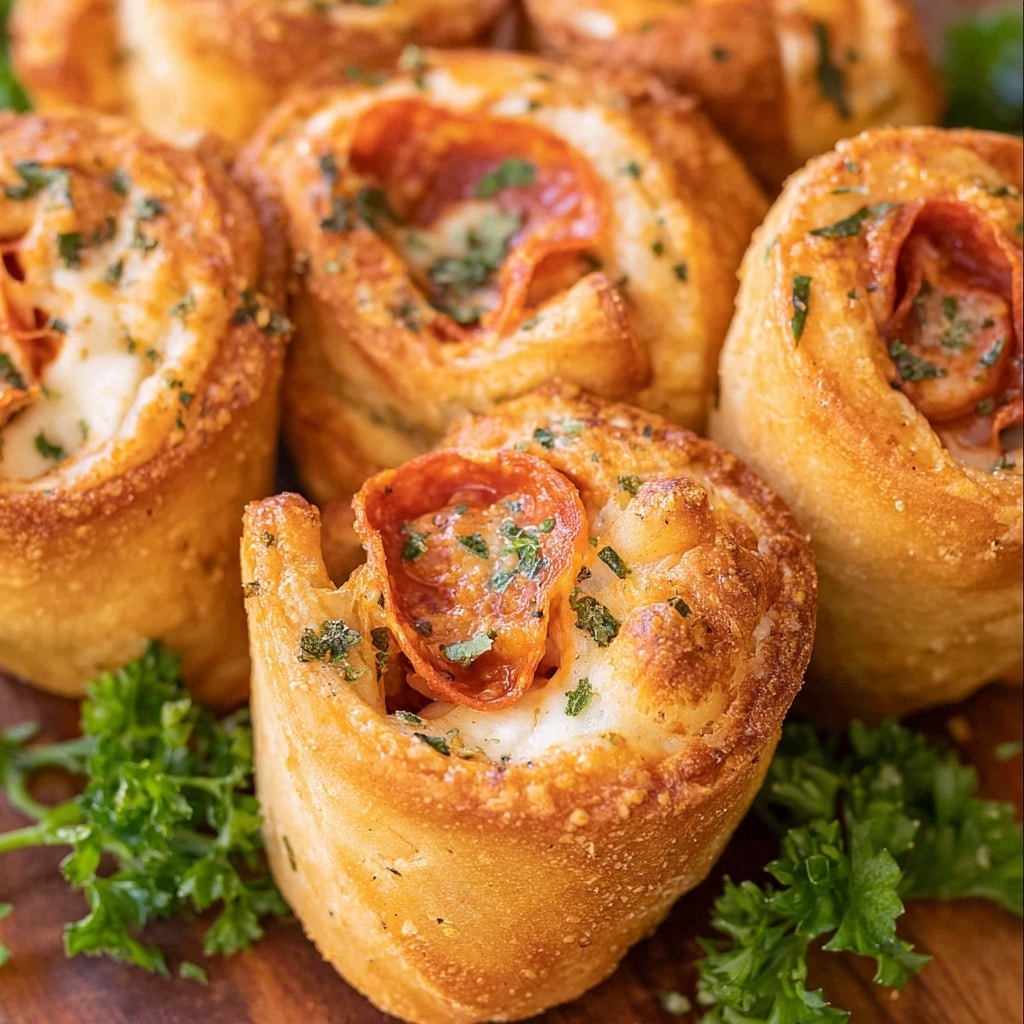 Pepperoni Crescent Popovers Recipe