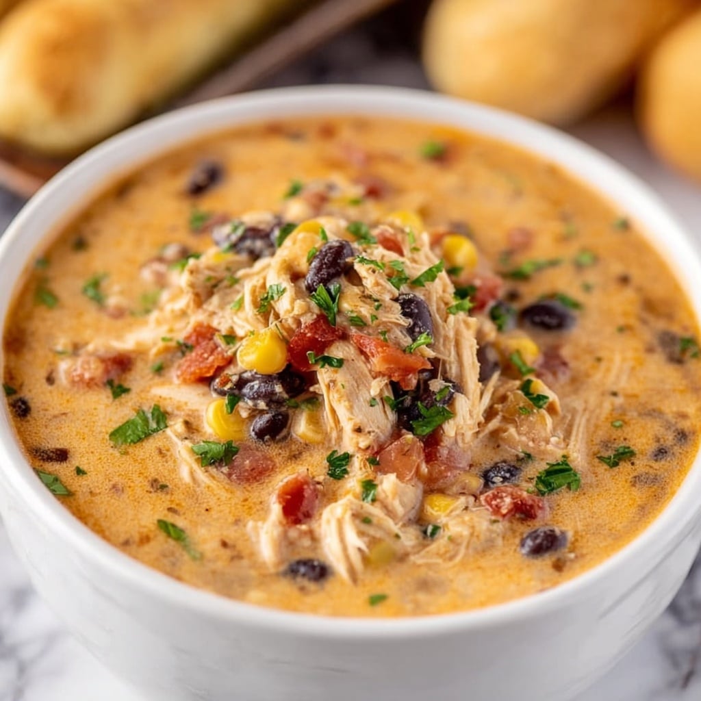 Slow Cooker Cream Cheese Crack Chicken Chili Recipe