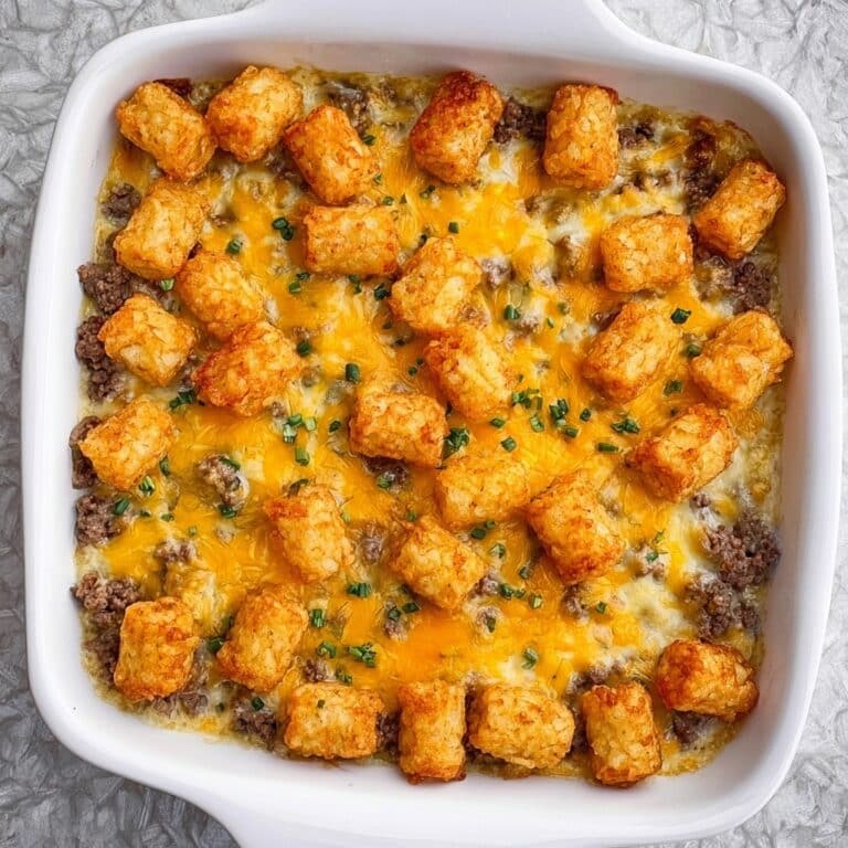 Tater Tot Sausage Breakfast Casserole Recipe