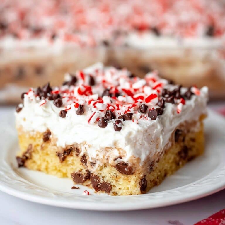 Peppermint Chocolate Chip Tres Leches Cake Recipe