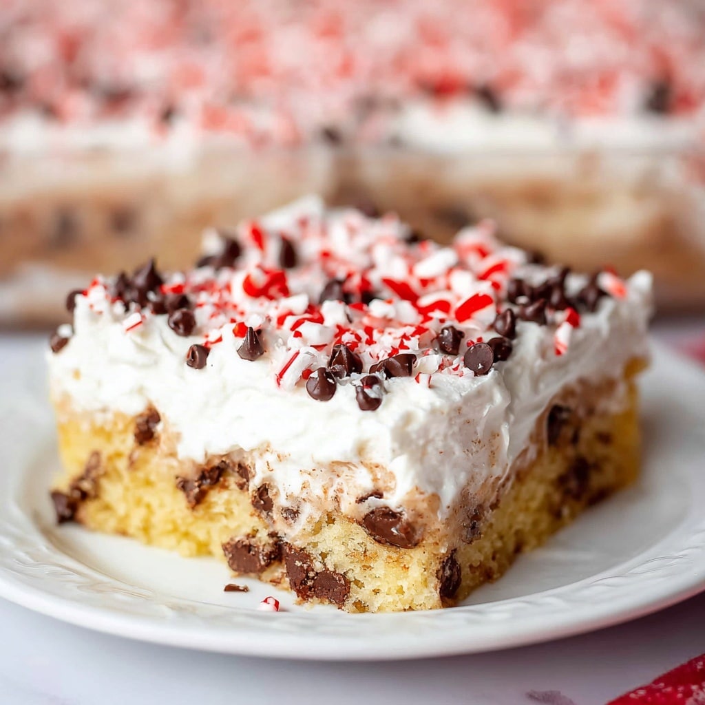 Peppermint Chocolate Chip Tres Leches Cake Recipe
