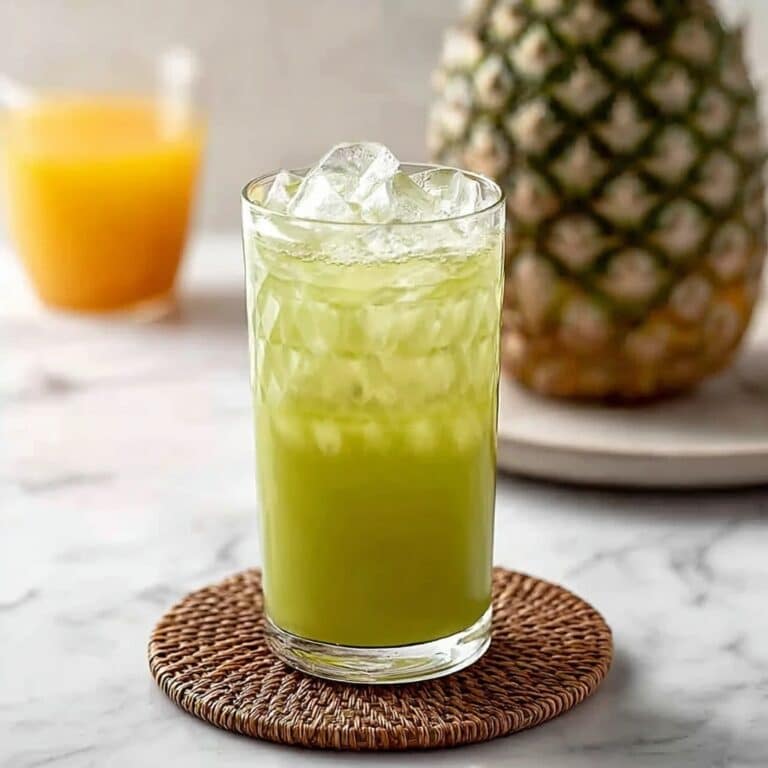 Pineapple Matcha Drink Recipe